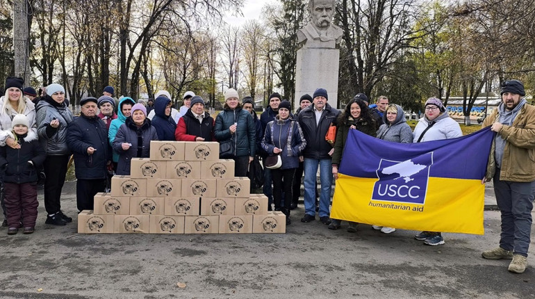В Шевченківській громаді підтримали внутрішньо-переміщених осіб