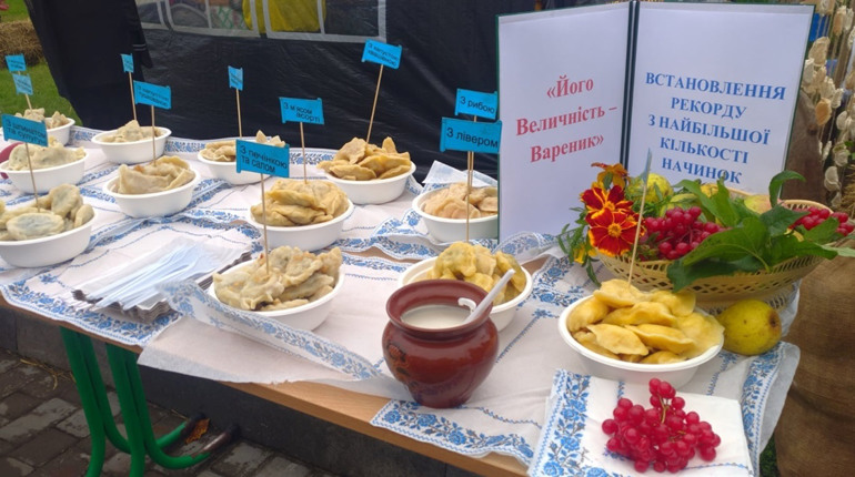 57 начинок для вареників – рекорд Нетішина встановлено