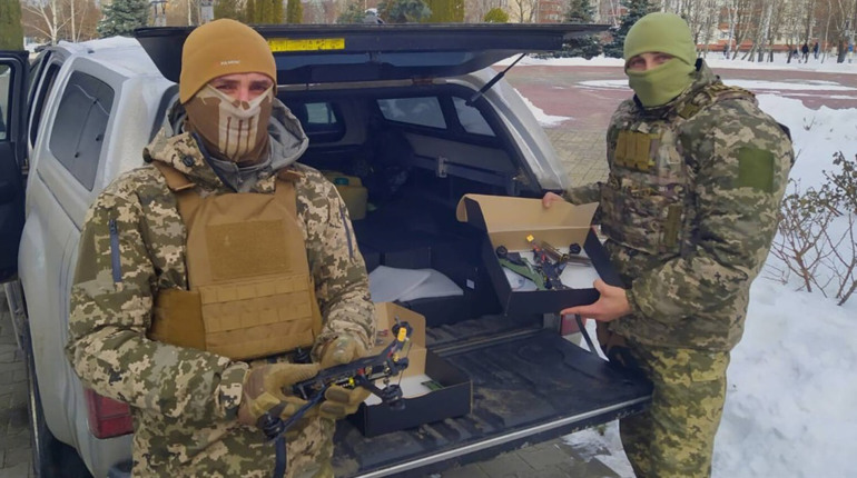 Ще одна партія дронів від Нетішинської громади попрямувала на передову