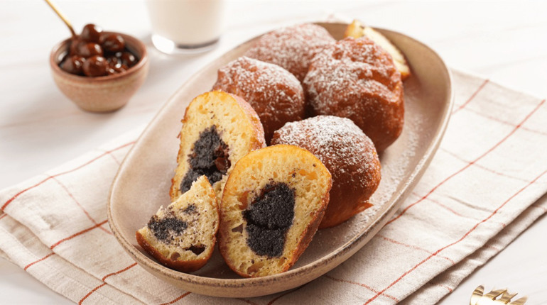 Рецепт дня: пампухи з маком