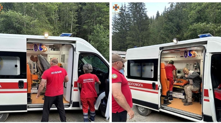 Погіршилось самопочуття: на Рахівщині у горах врятували людину