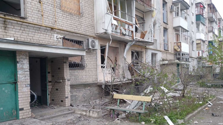 Нову Каховку зранку обстріляли
