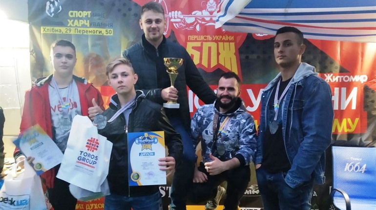 Новоградська збірна виграла на Першості України з багатоповторного жиму