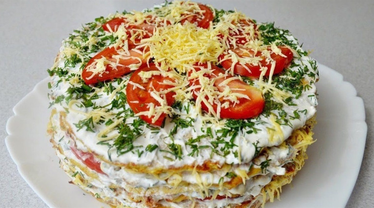 Кабачковий торт. Рецепт дня
