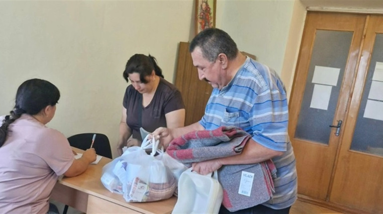 У Васильківці відбулася чергова видача гуманітарної допомоги для ВПО громади