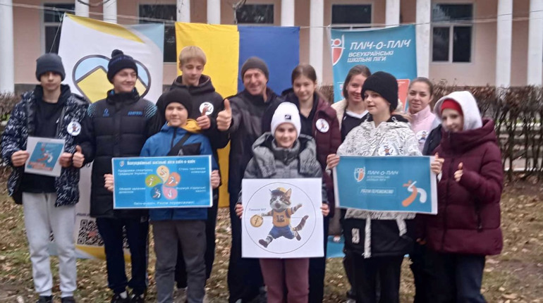 II етап змагань "Пліч-о-пліч всеукраїнські шкільні ліги" зі спортивного орієнтування у Звягелі