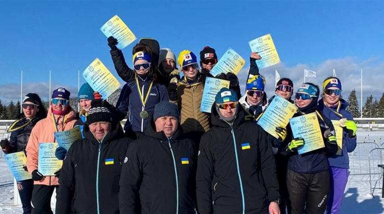 Глухівчани стали чемпіонами України з біатлону серед юніорів та юніорок