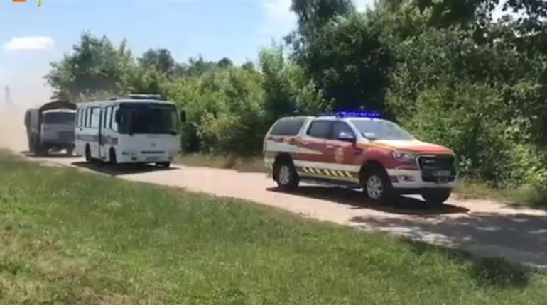 Підопічних Атинського психоневрологічного інтернату евакуювали в безпечне місце