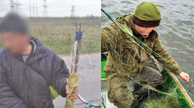 У селі Заболоття та Острів впіймали риболовів-порушників