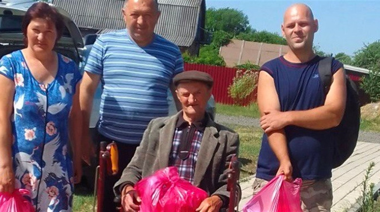 У старостинських округах громадяни пільгових категорій отримують гуманітарну допомогу