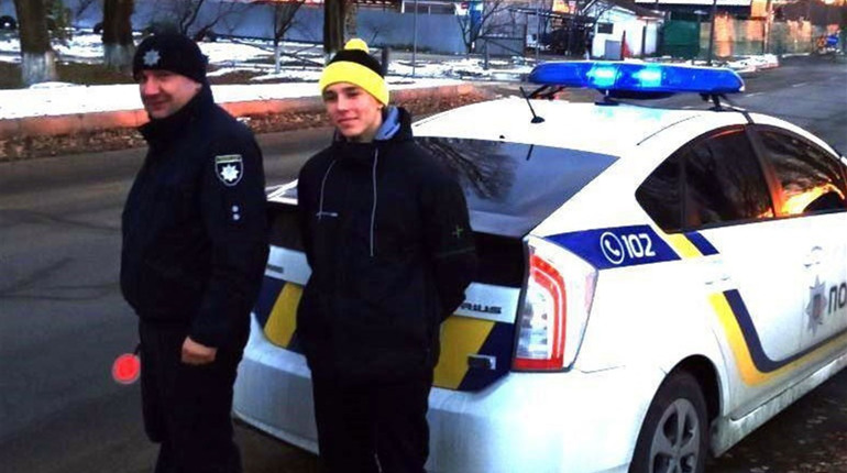 Одинадцятикласник із Вараша патрулював із поліцейськими