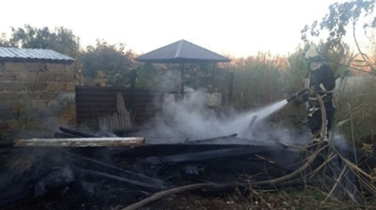 На Пологівщині знову пожежа