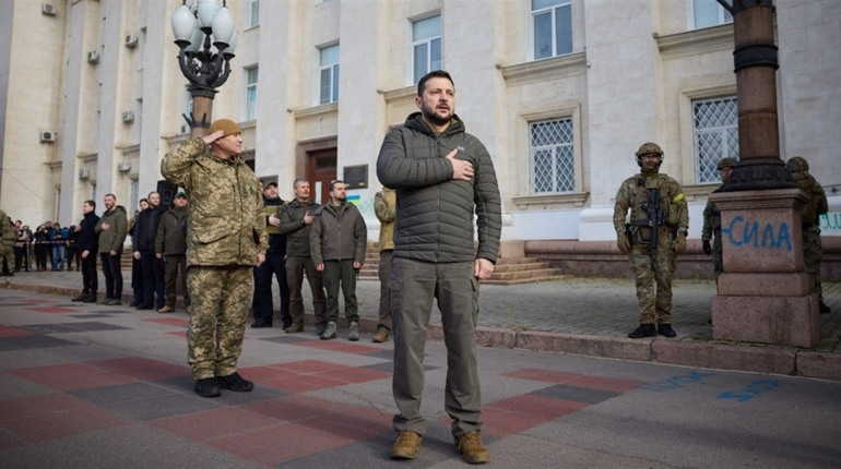Президент України не привітав херсонців із другою річницею деокупації