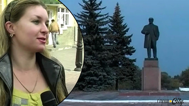 Що казали глухівчани про знесення пам’ятника Леніну в місті у 2008 році: архівні кадри