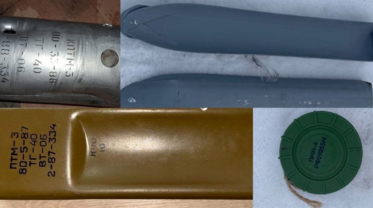 Протипіхотні міни у селах Петропавлівщини