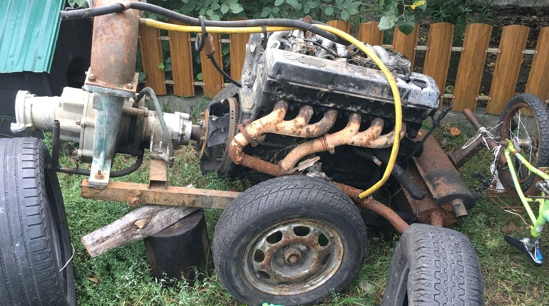 На Зарічненщині поліція вилучила незаконне обладнання для видобутку бурштину
