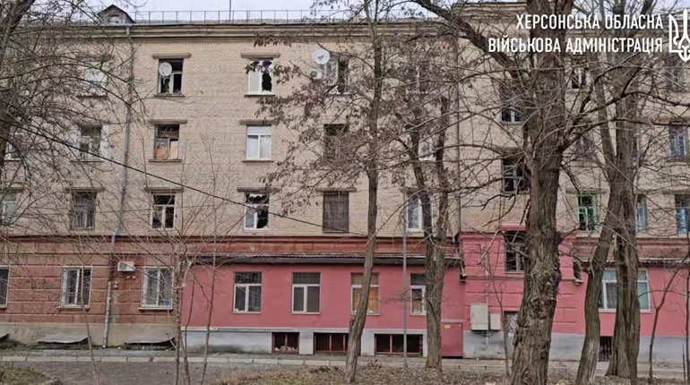 Протягом доби армія рф більше 100 разів обстріляла Херсонщину: 1 людина загинула, 3 — поранені