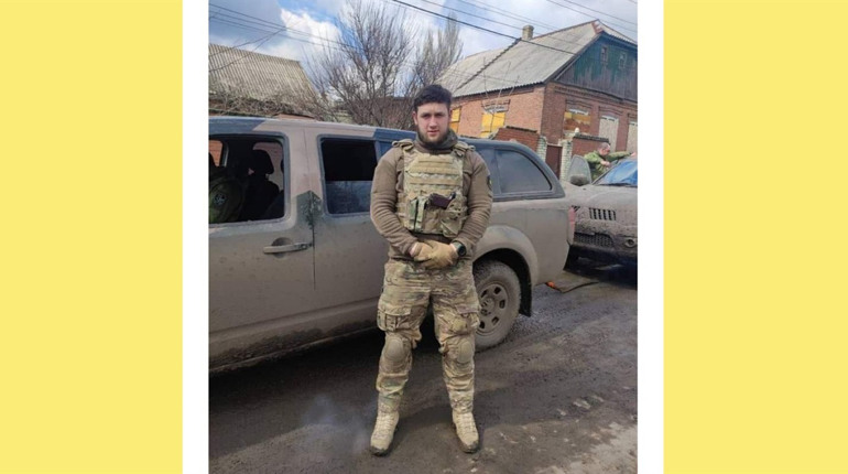 Захисник з Гадяча Максим Турчин отримав медаль та нагороду