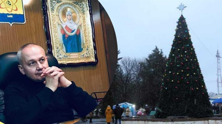 Чи потрібно встановлювати новорічну ялинку у Жовтих Водах: мер Дмитро Ханіс проводить опитування