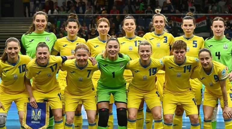Вікторія Кислова з Сірогозщини у складі збірної України з футзалу стала срібною призеркою Євро-2023