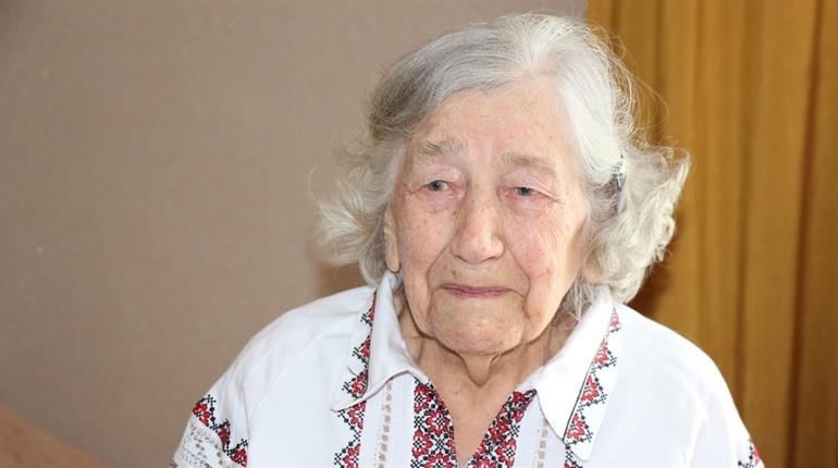 Жителька Бару Марія Кучерява відзначає 101-річчя