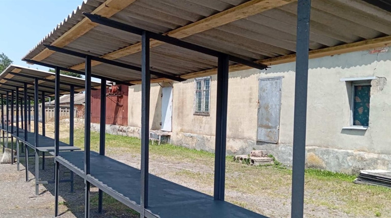 У Приколотному облаштовано майданчик для здійснення торгівлі