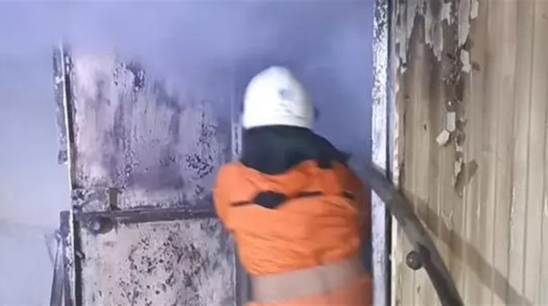 На території ринку у Звягелі горіли металеві кіоски