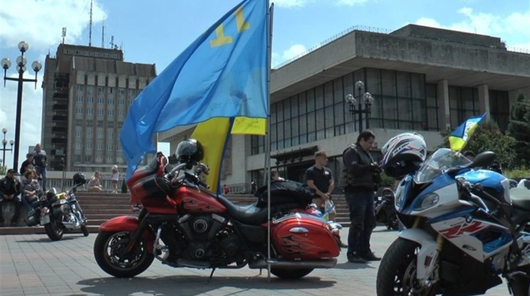 Мотопробіг за єдність: Кременеччину не оминули  