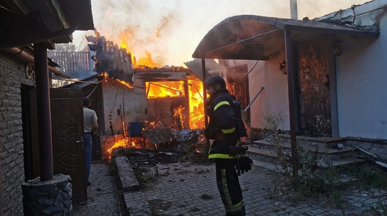 Наслідки ворожих обстрілів Куп’янщини за вихідні: поранено цивільну жінку