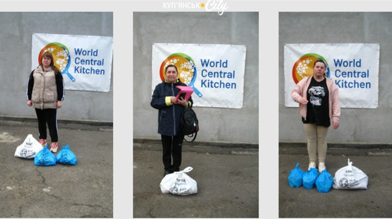 Дворічанська громада отримала допомогу від World Central Kitchen