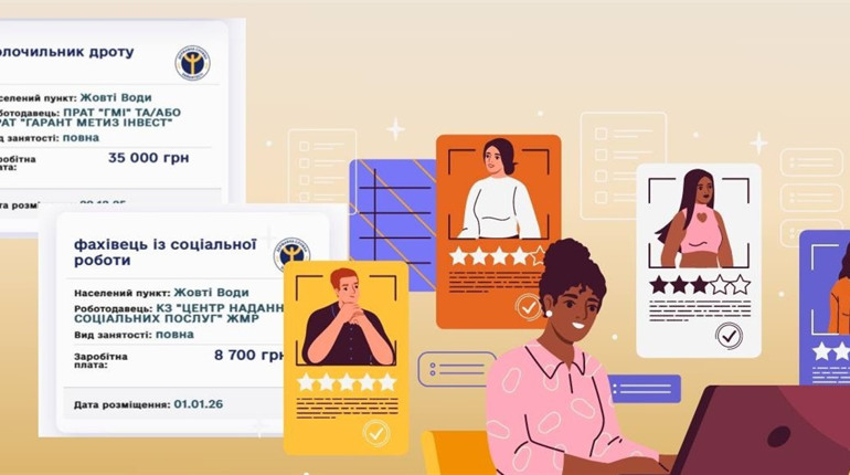 Вакансії в Жовтих Водах: актуальна добірка роботи станом на початок січня