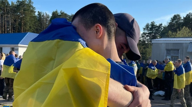 Повернення додому: з полону визволили чотирьох захисників із Південноукраїнська