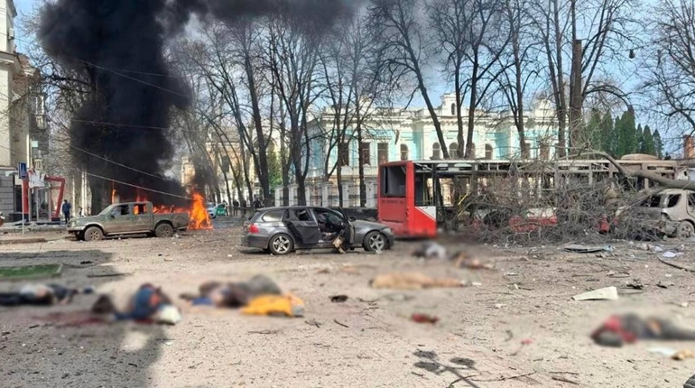 Кривава Вербна неділя в Сумах (фото)