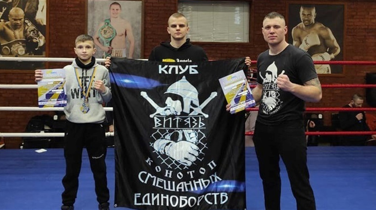 Конотопці забрали золото, срібло та бронзу на змаганнях зі змішаних бойових мистецтв