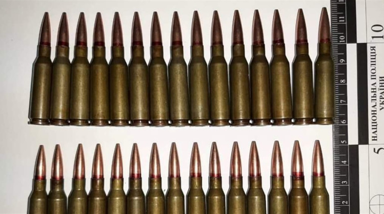 У жителя Первомайського району вилучили понад сотню набоїв