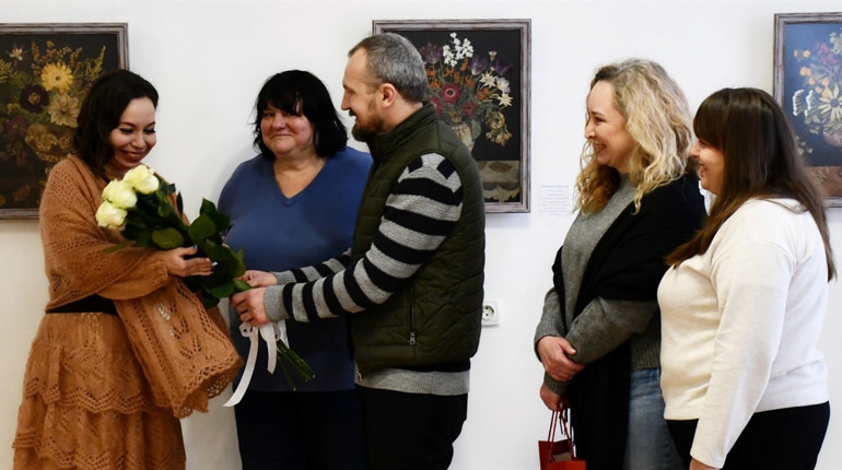 Відкрилася виставка Катерини Борисової. Завітайте!