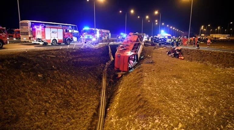Аварія автобуса в Польщі