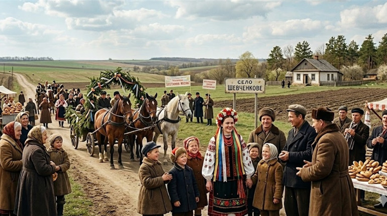 Як зустрічали весну на Глухівщині 60 років тому: унікальні фотоісторії з родинного альбому