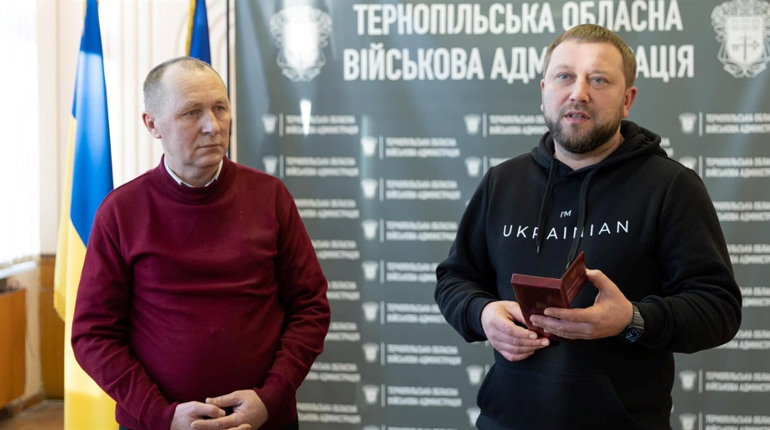 Водій автобуса Чортківського АТП Василь Смеречинський отримав медаль «За врятоване життя»