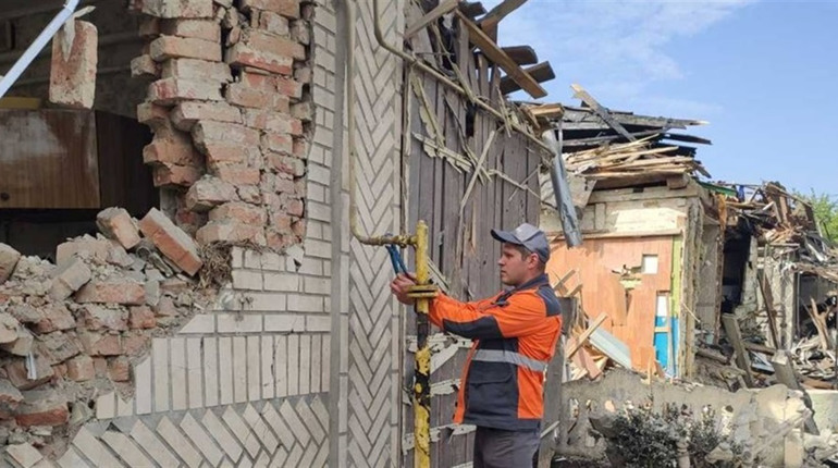 Газовики оперативно локалізували пошкодження газорозподільних мереж внаслідок ворожого обстрілу
