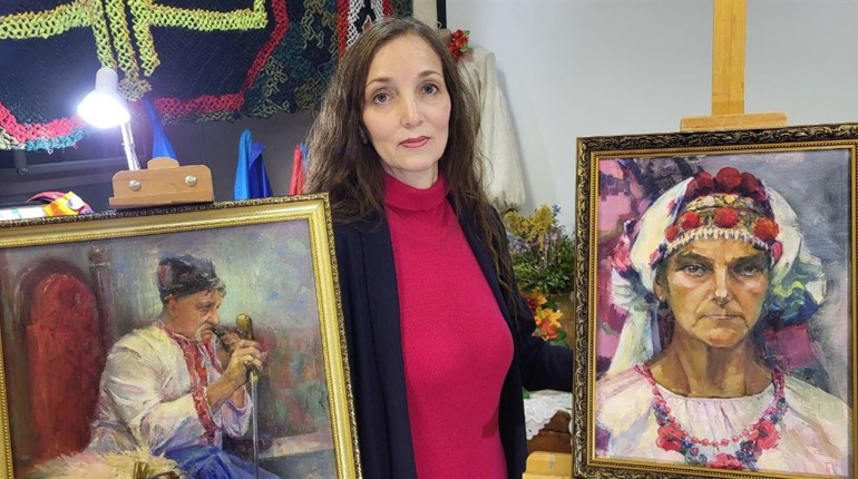 Мова барв – мова душі Наталії Токар, художниці з Південноукраїнська. Фоторепортаж