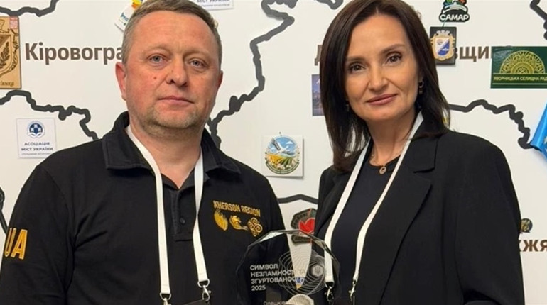 Очільницю Олешок нагородили «за згуртованість» попри гуманітарну кризу в окупованому місті