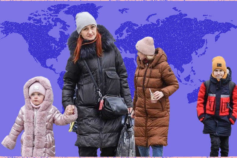 Скільки біженців втекли з України і куди вони прямують