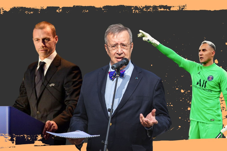 Британський міністр, експрезидент Естонії, французький воротар. Як зірки приймають у себе українців
