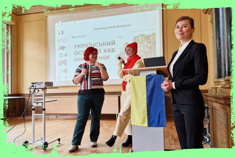 Іноземні мови, навчання в ІТ, допомога з роботою: для українців в Німеччині відкрили освітній хаб