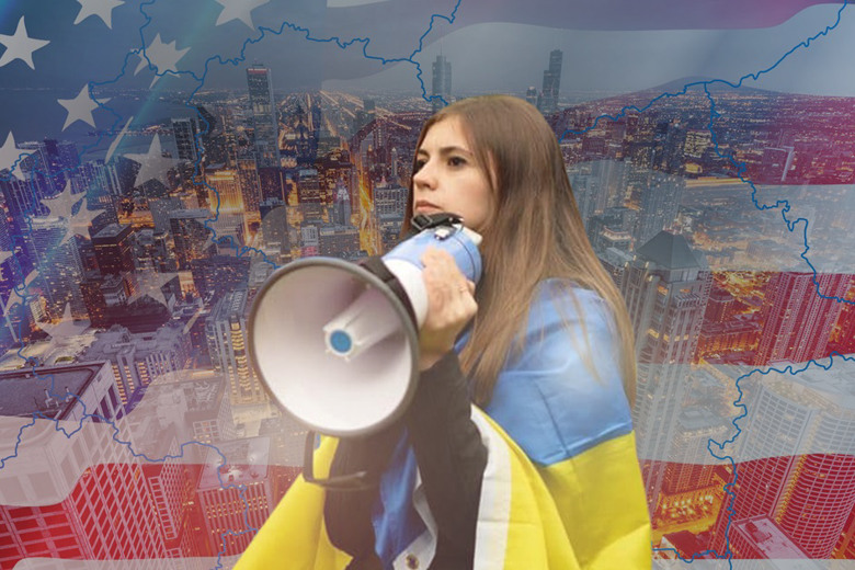 Заклеєні уста та скривавлені іграшки. Як наша діаспора у США допомагає Україні