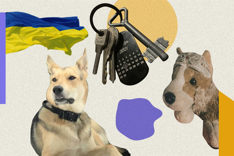 Іграшка від військового, вишиванка та домашні ключі: символи незламності українців в евакуації