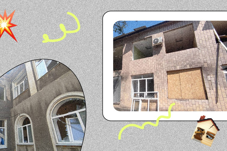 Окупанти скинули на Торецьк авіабомбу ФАБ-250. Пошкоджено 5 корпусів лікарні та будинки