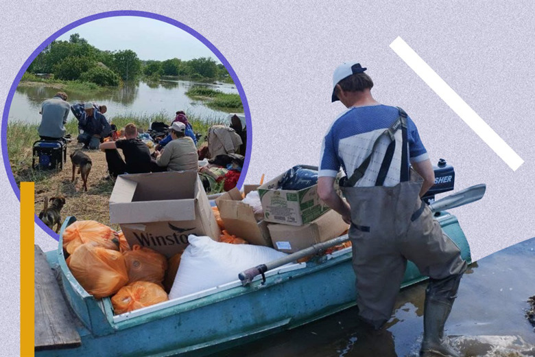 Окупанти втекли, а ми рятувались від води на пагорбі: історії евакуації з підтопленої Херсонщини