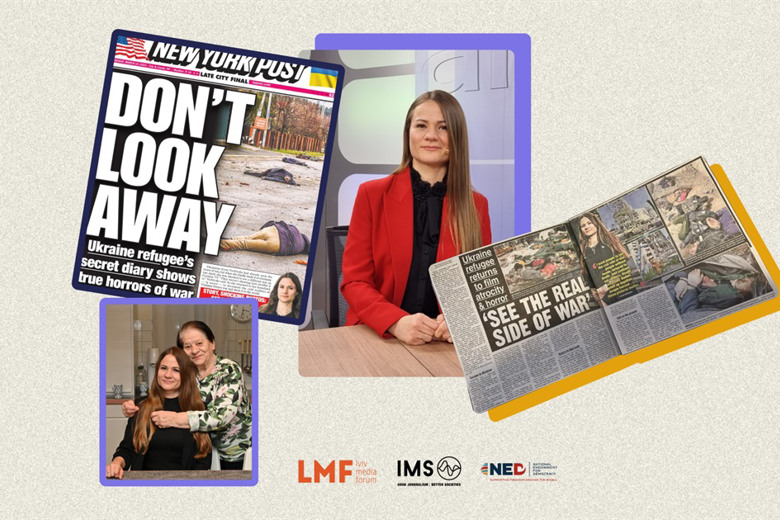 Мене запитували: "Де військові?" Історія українки, яка потрапила на першу шпальту New York Post